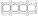 Прокладка ГБЦ для а/м Ford Fusion (02-)/Fiesta (01-)/Focus I (98-) 1.6i [FYJA...] (с 11/02)