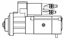 Стартер для автомобилей MAN TGL (04-) с дв. D0834/TGM (05-) с дв. D0836 24В 5кВт (тип Mitsubishi)