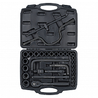 Набор головок ударных 1/2" 31пр. (8-32мм) пласт.кейс