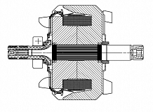 Ротор генератора для автомобилей Renault Duster (15-) 2.0i/Peugeot Partner (08-)/Citroen Berlingo (08-) 1.6HDi