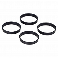 Кольцо центровочное для литого диска 60.1-56.6мм, комплект 4 шт., пластик