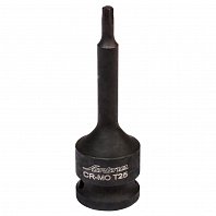 Головка ударная торцевая 1/2" DR внешний TORX T25 L=78 мм