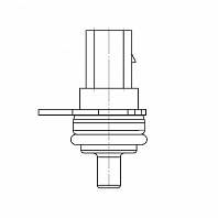Датчик температуры для автомобилей VAG Octavia (97-)/Jetta (04-)/Golf (04-) 1.6i