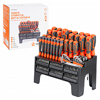 Набор отвёрток, бит и головок 116 пр. в подставке (SL, PH, PZ, HEX, TORX, SQUARE)