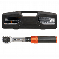 Ключ динамометрический 1/4" 1-6Нм PRO, кнопка быстр.сброса, алюмин.рук., кейс
