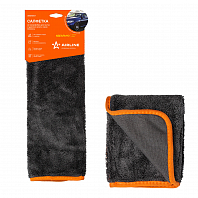 Салфетка из микрофибры для мытья и удаления влаги серая (40*60 см)