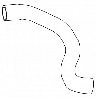 Патрубок охл. для а/м Skoda Octavia A5 (04-)/VW Jetta (04-) 1.6i верх. (EPDM, 1 шт.)