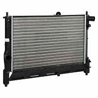 Радиатор охлаждения для а/м Chevrolet Lanos (97-) 1.5i/1.6i MT (сборный)
