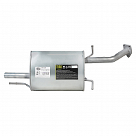 Глушитель для автомобилей Mitsubishi Lancer IX (00-) 1.6i универсал основной (алюминизированная сталь)