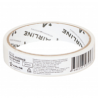 Лента клейкая малярная (скотч), 19 мм*10 м, белая