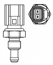 Датчик температуры для автомобилей Ford Mondeo III (00-)/Focus II (05-)/Mazda 6 (07-)/CX-7 (06-)