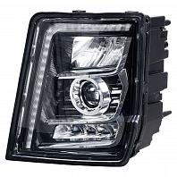 Фара для автомобилей Shacman X3000/X5000 тягач (головного света) светодиодная, с ДХО, левая