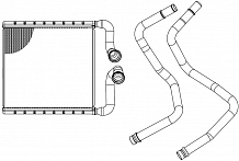 Радиатор отопителя для а/м Geely Monjaro (21-)