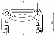 Скоба тормозного суппорта для автомобилей Suzuki Grand Vitara (98-)/Vitara (96-) передняя правая