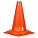 Конус дорожный 320мм, без световозвр.полос, мягкий, оранжевый airline AKON002 