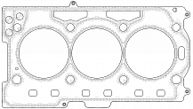 Прокладка ГБЦ для а/м Skoda Fabia (99-)/VW Polo (01-) 1.2i [BBM;CHFA]