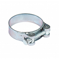 Хомут силовой 68-73/24мм, шарнирный, W1(оцинк.)