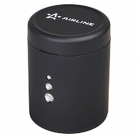 Пепельница в подстаканник с автоматической подсветкой, цвет черный