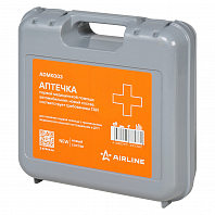 Аптечка автомобильная, новый состав МЗ РФ 260н, соотв.треб. ГАИ, пластиковый футляр с ручкой