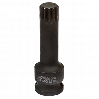 Головка ударная торцевая 1/2" DR внешний SPLINE M16 L=78 мм