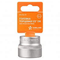 Головка торцевая 1/2" DR шестигранная 32мм пласт. подвес