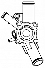Корпус термостата для а/м Chery Tiggo 7 Pro (20-)/Tiggo 4 Pro (19-)/Exeed LX (19-) (пластиковый)