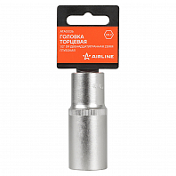 Головка торцевая 1/2" двенадцатигранная 23мм глубокая, пласт. подвес