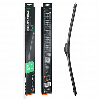 Щетка стеклоочистителя бескаркасная PLUS 450мм (18") 1 адаптер (Hook 9x3, 9x4 - Крючок 9x3, 9x4)