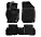 Ковры для Nissan Almera (G11) (13-), 4 шт., (крепеж), выс. борт, 3D с подпятником, ТЭП, черн. airline ACM-PS-48 999RMG15BL KE7484AA89