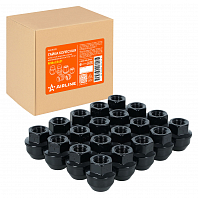 Гайка колесная M14x1,5x31, конус, ключ 21, открытая, черный электрофорез для а/м Ford