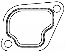 Прокладка термостата для а/м Лада 2110/Приора/Веста/Гранта (ремонтная, с герметиком)
