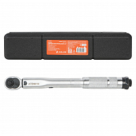 Ключ динамометрический 1/4" 5-25Нм, набор 18пр (удл100мм,биты,дер.для бит,адп3/8"), кейс