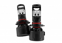 Лампа светодиодная HB3/HB4 ECO LENS, 45Вт, 5700Лм (2850Лм x 2), 6500К (Белый), 12/24В, комплект 2 шт.