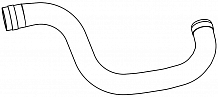 Патрубок охл. для а/м Hyundai Getz (02-) 1.1i MT верх. (EPDM,1шт.)