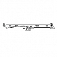 Трапеция стеклоочистителя для автомобилей Sitrak C7H/HOWO T5G (14-) (до 2022 г.в.)