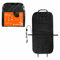 Накидка с подогревом на переднее сиденье 12 В, 35/45Вт, 100*50см, искусств.мех, черная