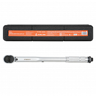 Ключ динамометрический 3/8" 19-110Нм,набор 7 пр(адапт1/4"1/2"голов14,17,19удл150), кейс