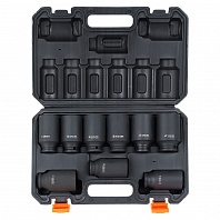 Набор головок ударных 1/2" 9пр. (29-38мм) пласт.кейс