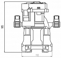 Суппорт тормозной для автомобилей VW Tiguan (16-)/Skoda Kodiaq (16-) задний левый d=42мм (автомобиль с электродвигателем стояночного тормоза) (диск 22мм)