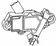Регулятор напряжения генератора для автомобилей Mini Cooper (09-) 1.6i (для генератора 0121615027)