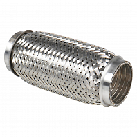 Виброкомпенсатор выхлопной трубы (Гофра) 45x150 InterLock (нержавеющая сталь)