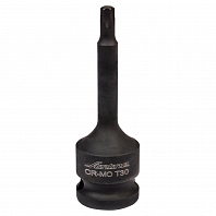 Головка ударная торцевая 1/2" DR внешний TORX T30 L=78 мм