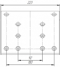 Накладка тормозной колодки для автомобилей MAN/Mercedes (WVA 19496) ремкомплект 8 шт. R2 с заклёпками