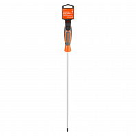 Отвертка крестовая PH1x300мм, магнитный наконечник, пласт.подвес