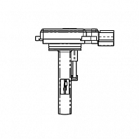 Датчик массового расхода воздуха для автомобилей Mitsubishi Outlander II (07-) 2.4i (без корпуса)