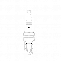 Свеча зажигания для автомобилей Лада/ГАЗ/УАЗ (ан. LPG6) CNG/LPG