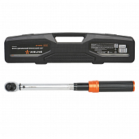 Ключ динамометрический 3/8" 20-120Нм PRO, кнопка быстр.сброса, алюмин.рук., кейс