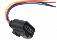 Разъем 4 pin с проводами для катушки зажигания VAG Passat, Octavia, A6, A4 (кмпл. 4шт.)
