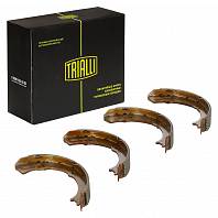 Колодки тормозные барабанные стояночного тормоза для автомобилей Hyundai Sonata III (93-) 184x32мм