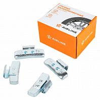 Груз балансировочный стальной для литых дисков 30 гр, 100 шт